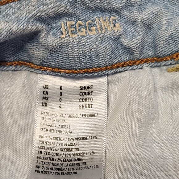 AMERICAN EAGLE Super Stretch Jegging Jeans - Sz 0 - Picture 6 of 6